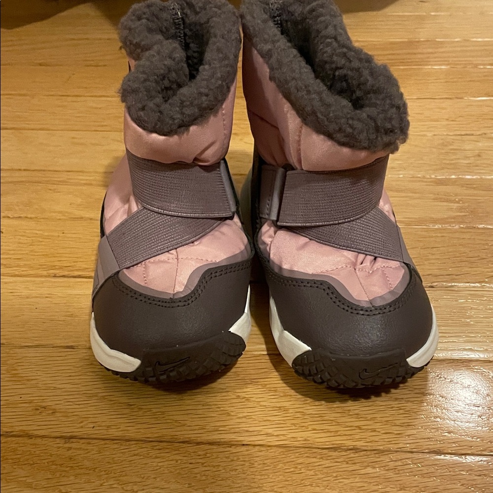 Nike Pink and Purple Toddler Snow Boots